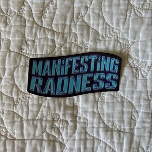 Dutch Bros Manifesting Radness Sticker